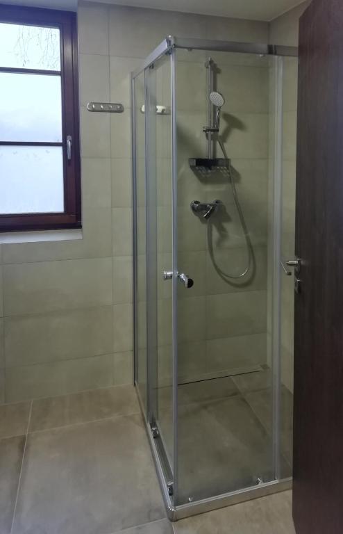 Koupelna v ubytování Apartmány Julinka