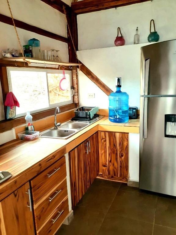 Kuchyň nebo kuchyňský kout v ubytování Casa Las Mantas
