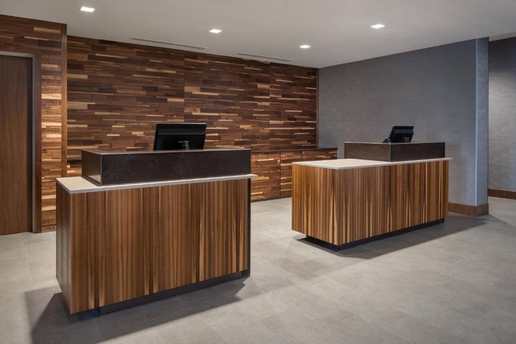 Vstupní hala nebo recepce v ubytování Courtyard by Marriott Pullman