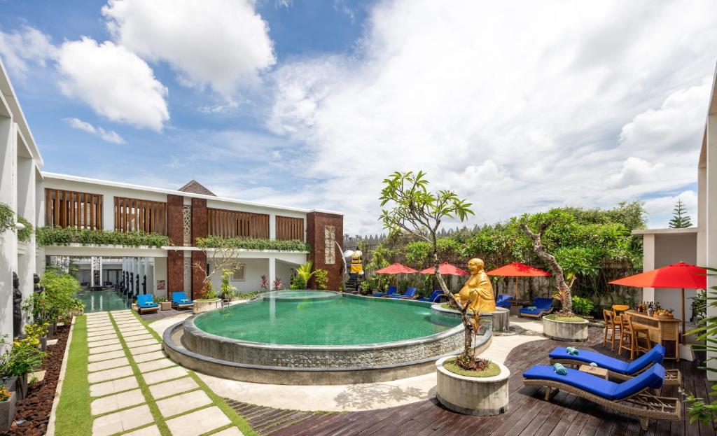 Bazén v ubytování Tonys Villas & Resort Seminyak - Bali nebo v jeho okolí
