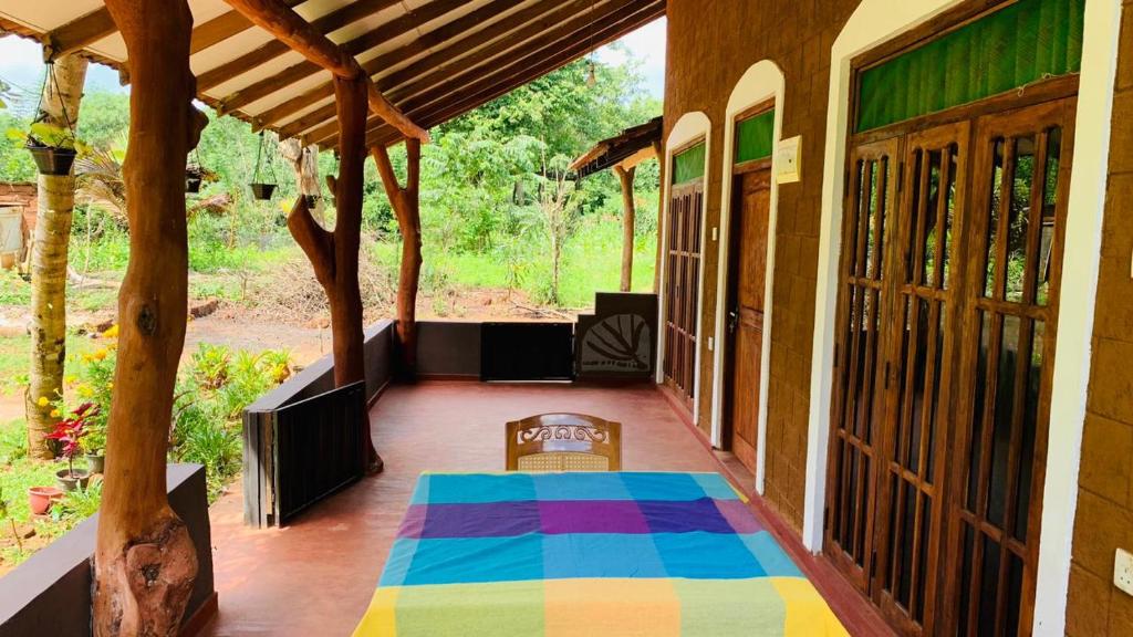 Zahrada ubytování Sigiriya Chena Villa