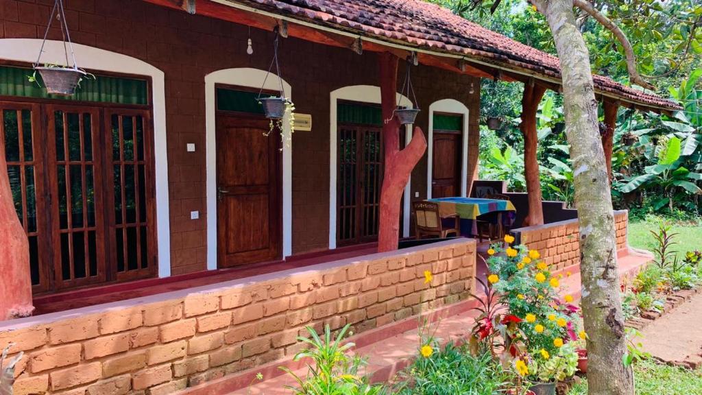 Zahrada ubytování Sigiriya Chena Villa
