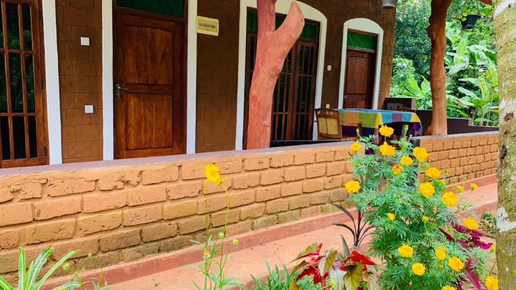 Zahrada ubytování Sigiriya Chena Villa
