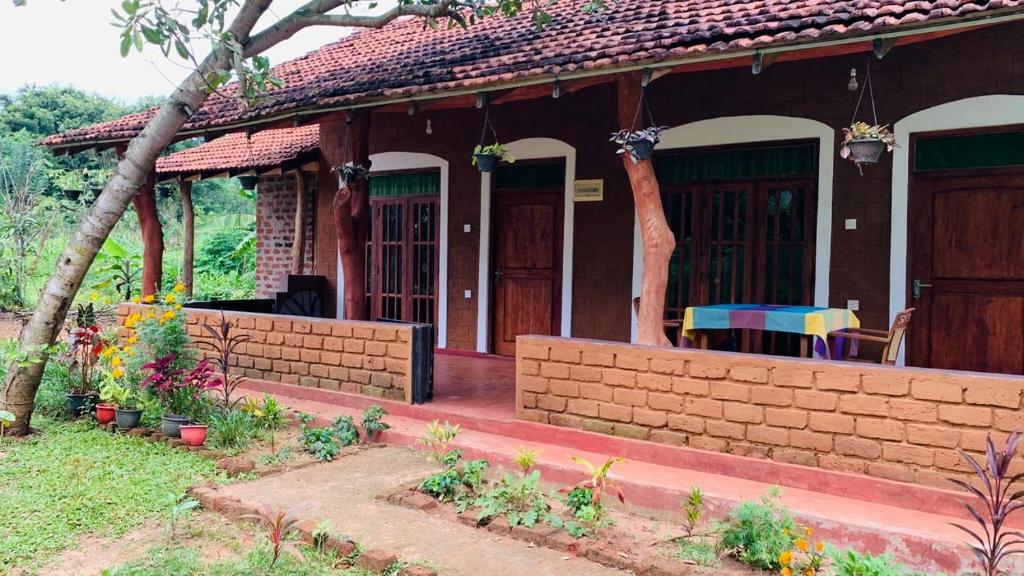Zahrada ubytování Sigiriya Chena Villa