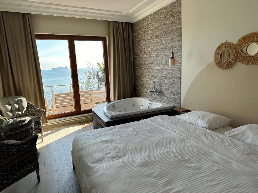 Kingway Suite - Double Douluxe Com Varanda E Vista Para O Mar
