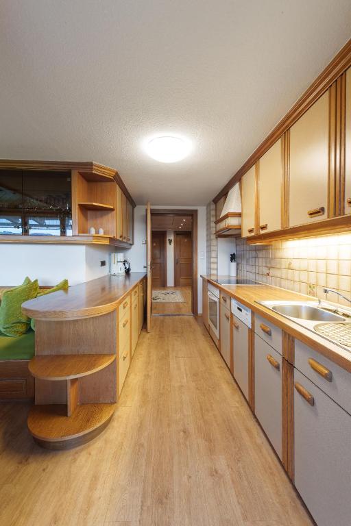 Kuchyň nebo kuchyňský kout v ubytování Ferienwohnung Raid