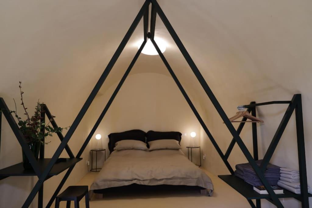 Cama o camas de una habitación en Casa Maer - casa d'artista