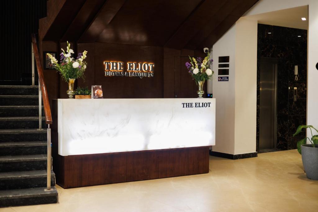 Vstupní hala nebo recepce v ubytování The Eliot Hotel & Banquet