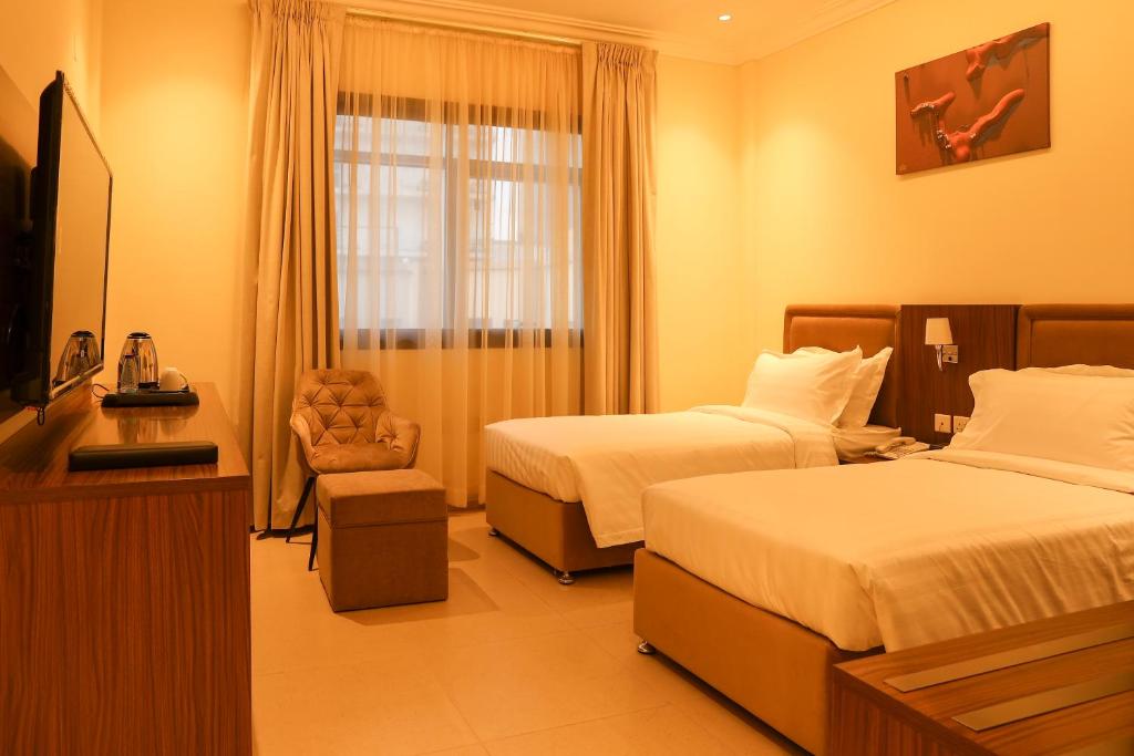 فندق مكوث - Twin Room