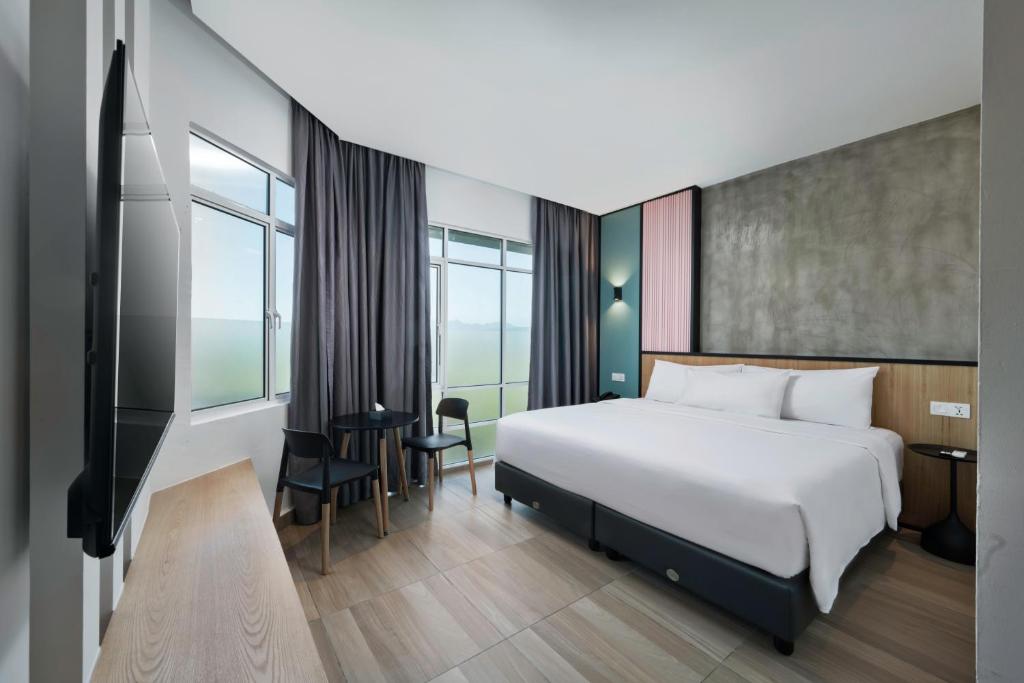 Katil atau katil-katil dalam bilik di The Bayou Hotel Langkawi