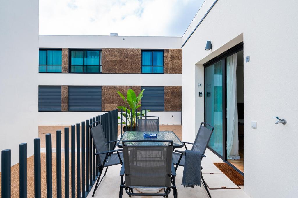 En balkon eller terrasse på Compromisso 25