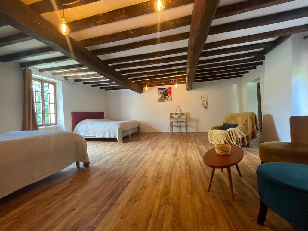 Domaine La Tour - Chambre Double Avec Vue Sur Montagne