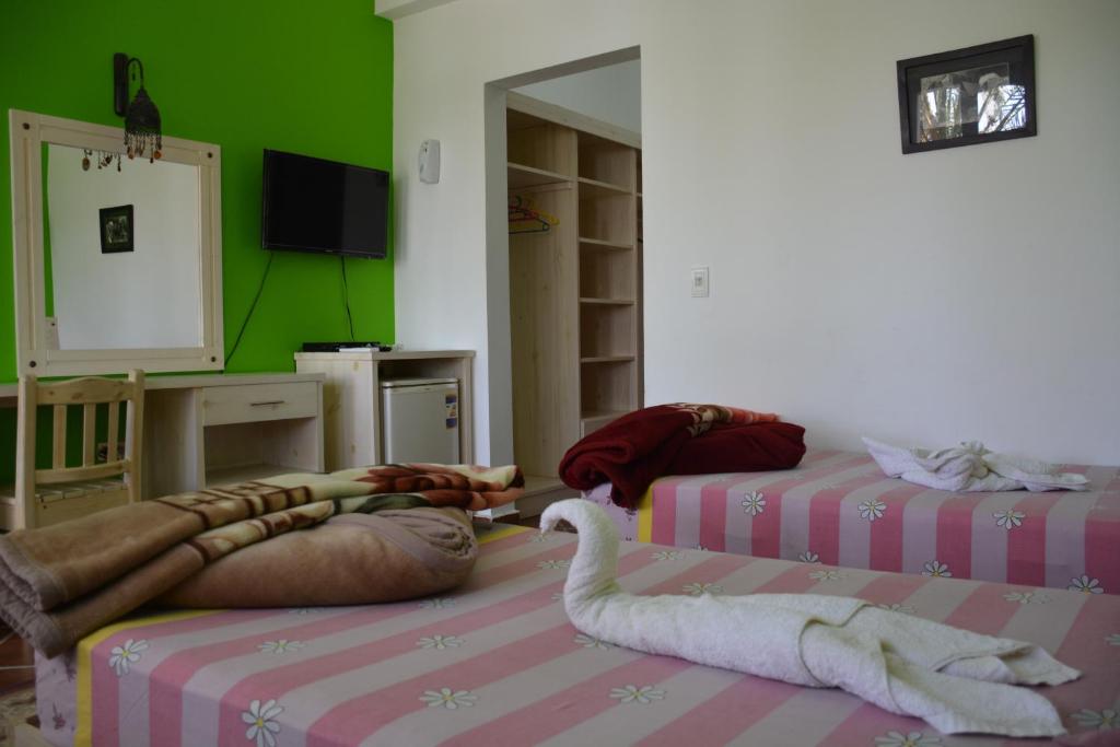Postel nebo postele na pokoji v ubytování Dahab Divers