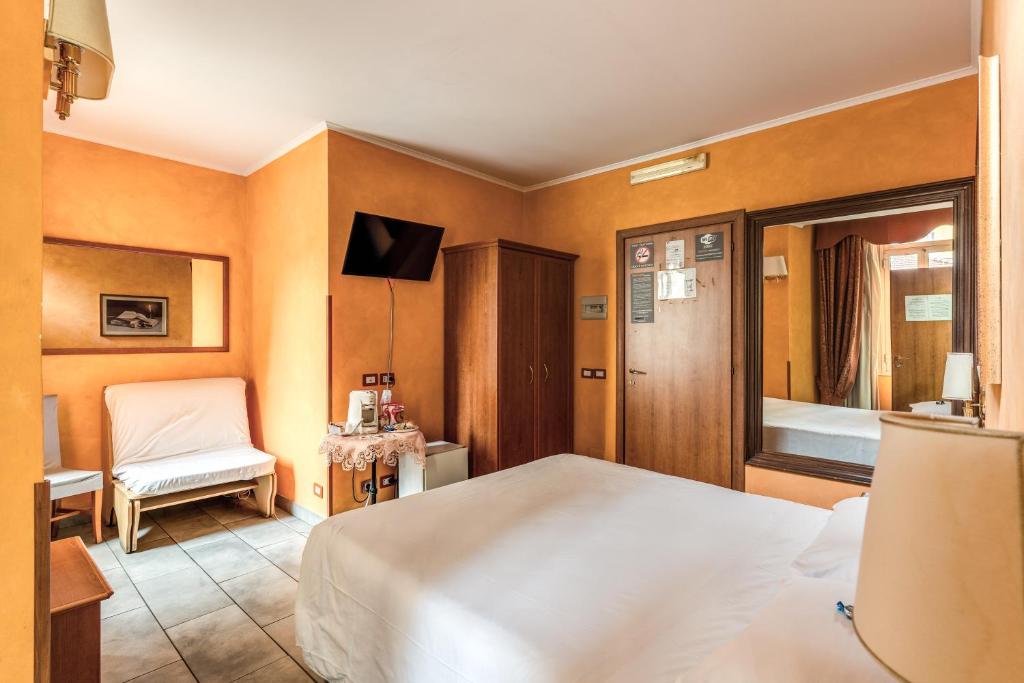 Letto o letti in una camera di Guest House Masterintrastevere