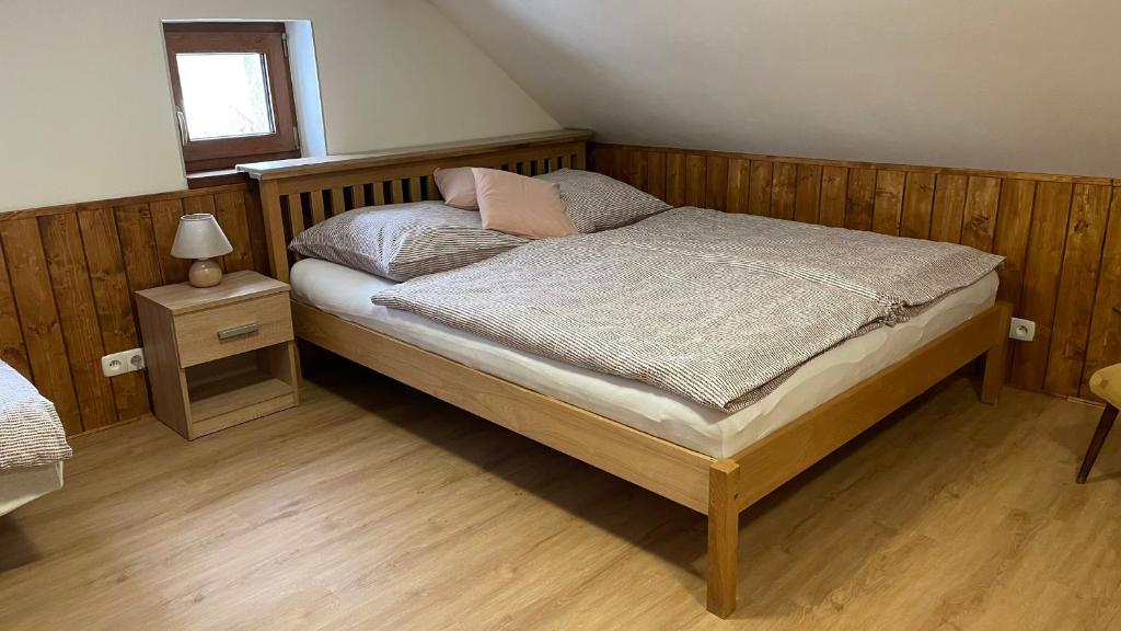 Postel nebo postele na pokoji v ubytování Exclusive Retreat Slavinka