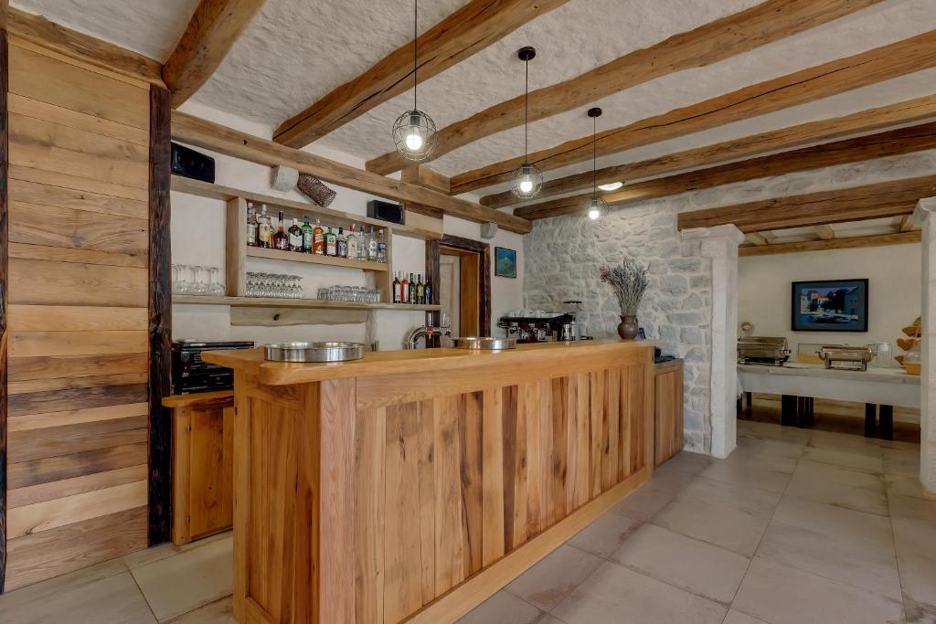 Kuchnia lub aneks kuchenny w obiekcie Hotel Timun