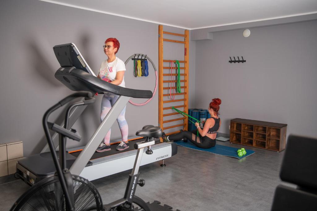 Fitness centrum a/nebo fitness zařízení v ubytování Maxymilian Unique Hotel - Adults Only