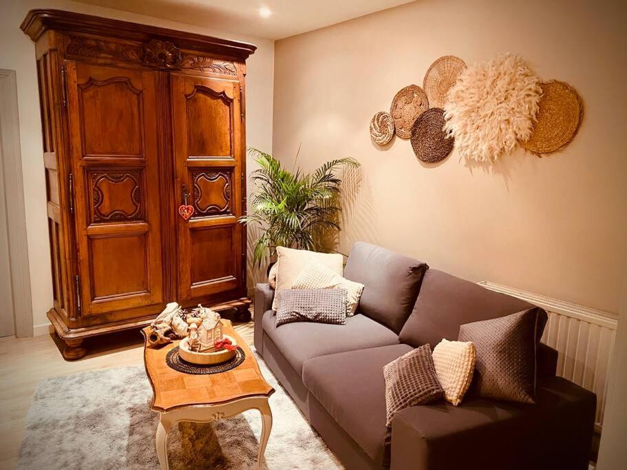 Posezení v ubytování Charmant appartement 4/6 pers.