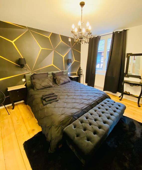 Postel nebo postele na pokoji v ubytování Charmant appartement 4/6 pers.