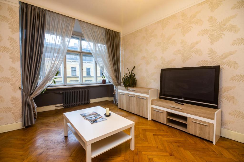 Ferienwohnung Comfortable 3 Bedroom flat (Lettland Riga)
