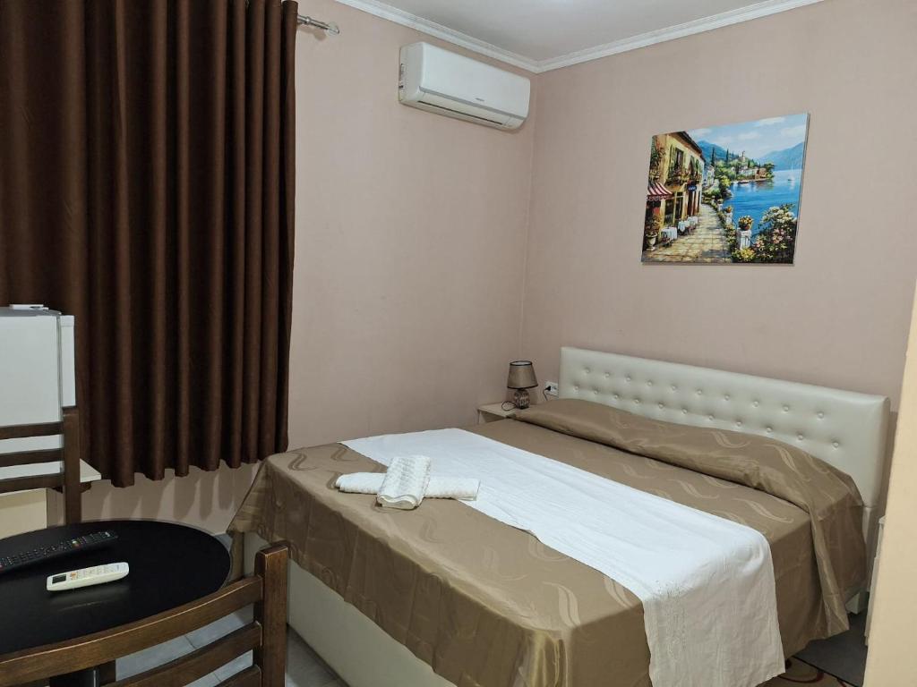 Una cama o camas en una habitación de Hotel Sabi