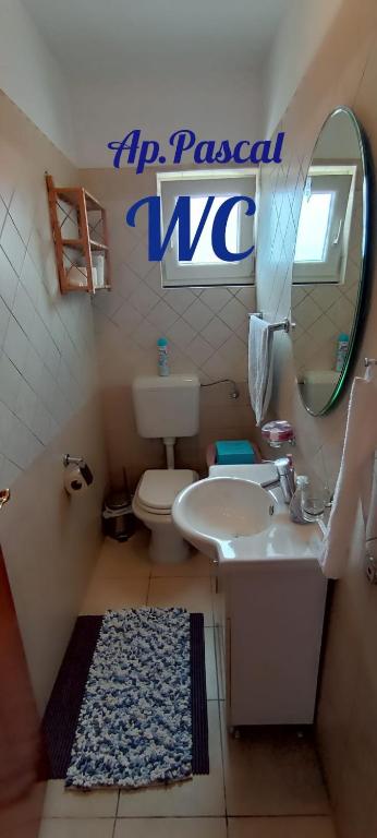 Ένα μπάνιο στο Apartments Marcus & Pascal