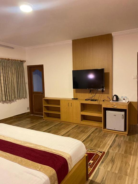 TV a/nebo společenská místnost v ubytování Chef House Resort