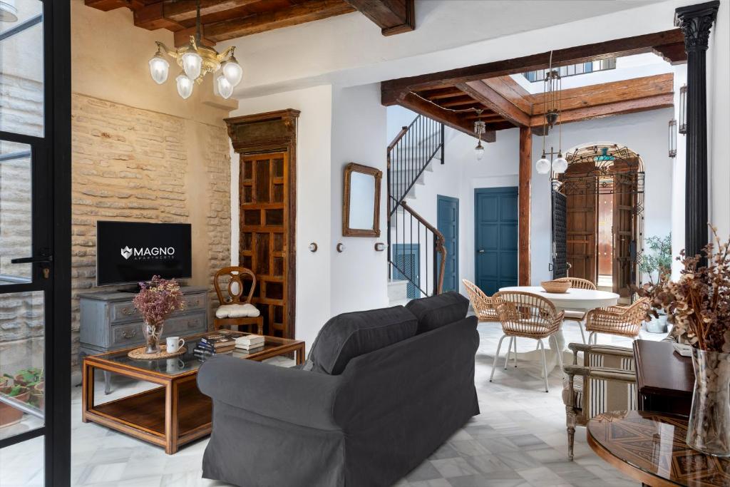 Posezení v ubytování Magno Apartments Vírgenes Luxury House