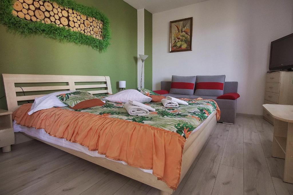 Górski Pałacyk Kompleks obiektów - Habitación Doble O Twin