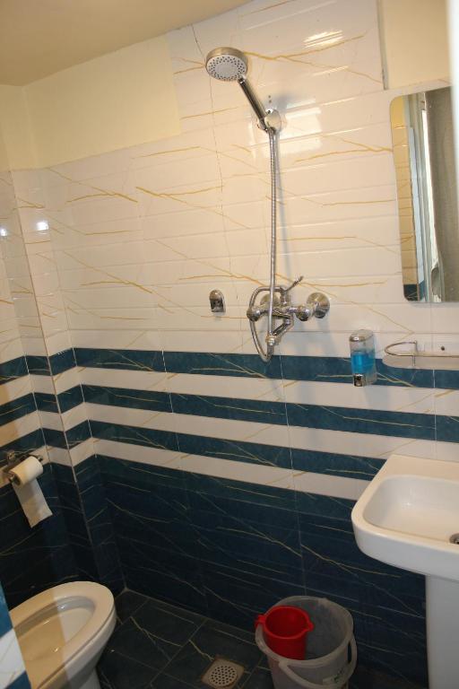 Koupelna v ubytování KAJI HOME