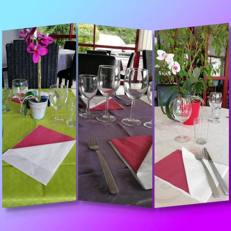 Restaurace v ubytování Hôtel du Parc Limoges & Restaurant "Le temps d'une pause"