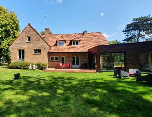 Zahrada ubytování Vaste villa proche golf du Touquet