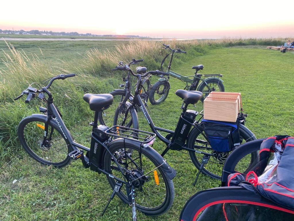 Jízda na kole v ubytování Vaste villa proche golf du Touquet nebo okolí