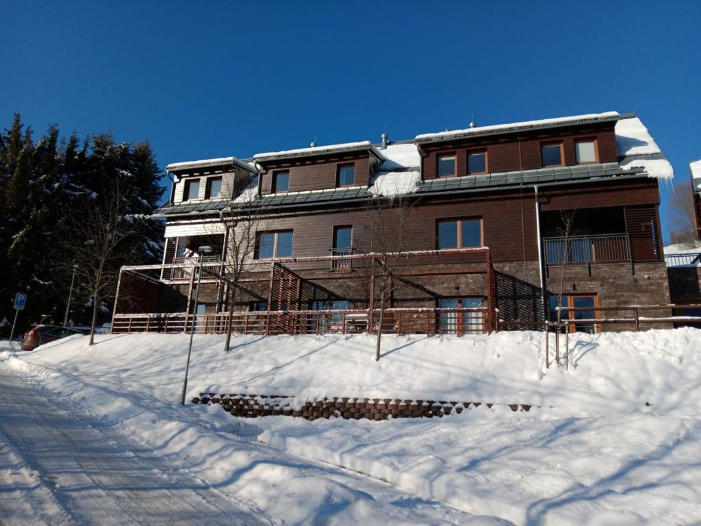 Krkonošský apartmán Bratrouchov v zimě