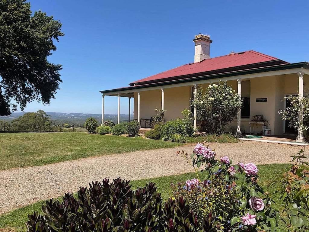 O edifício em que o hotel-fazenda rural se localiza