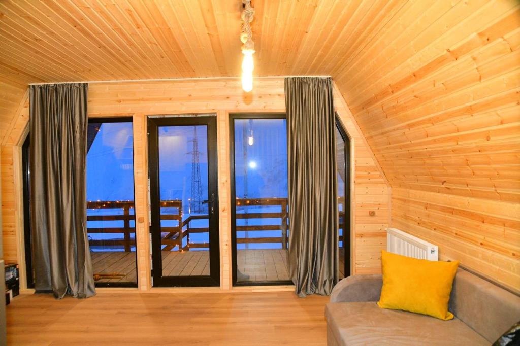 Posezení v ubytování Kai cottage