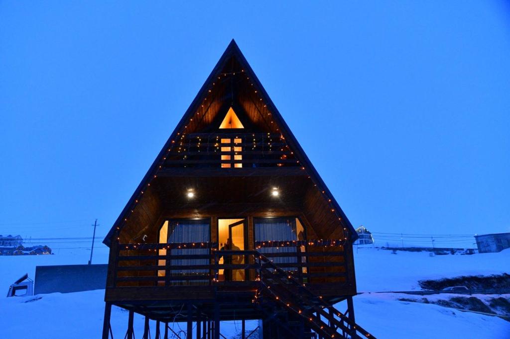 Kai cottage v zimě