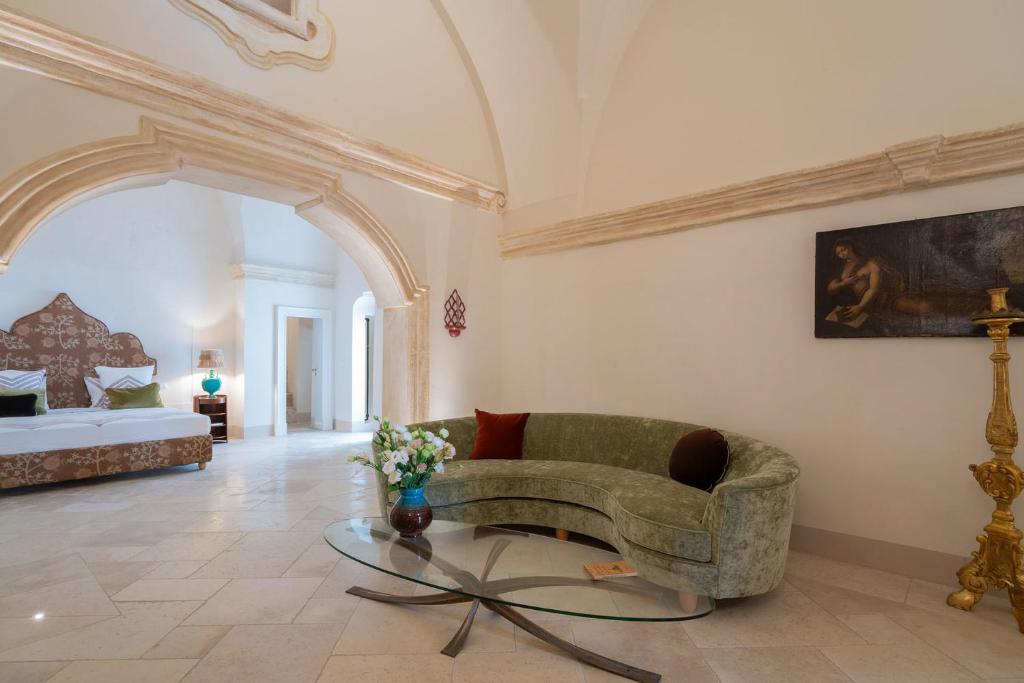 Posezení v ubytování Palazzo Matteo