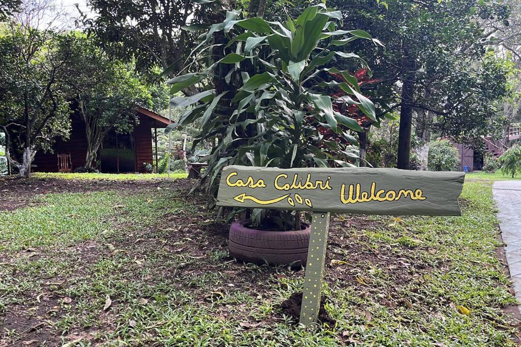 Zahrada ubytování Casa Colibrí