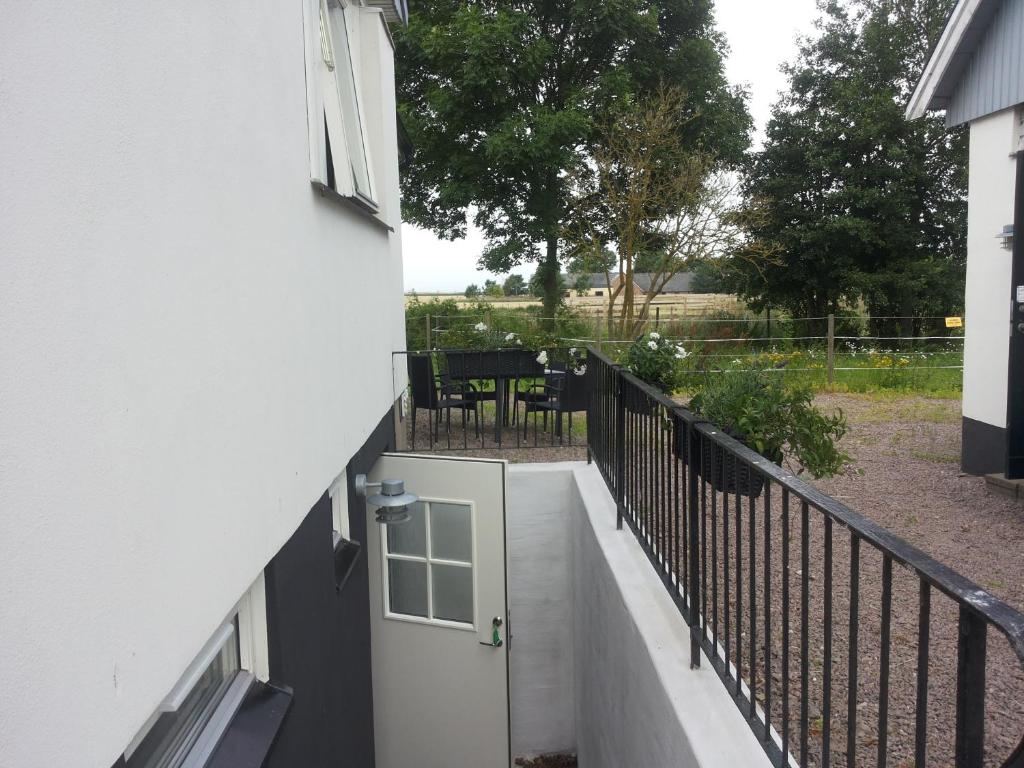 Balkón nebo terasa v ubytování Lägenhet Lillisgården