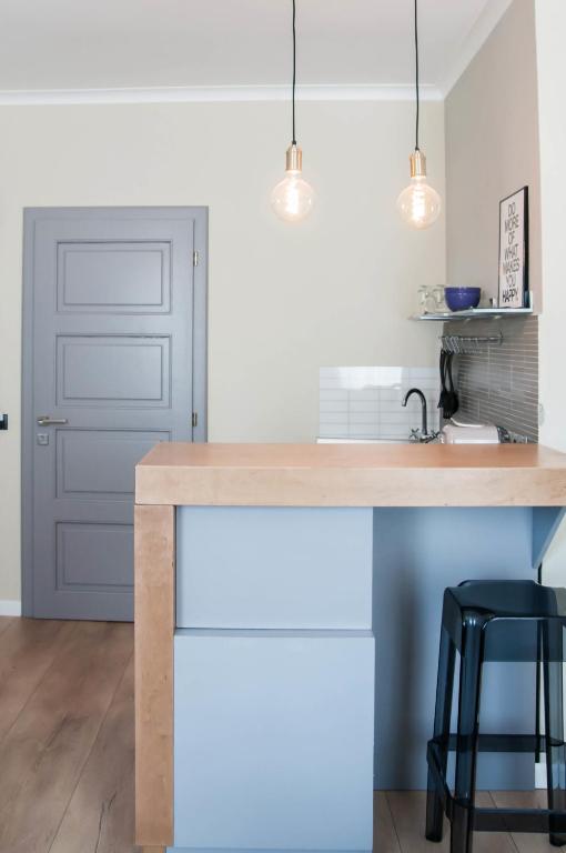 Kuchyň nebo kuchyňský kout v ubytování Cluj Napoca Apartments
