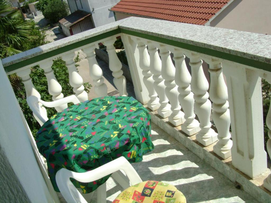 Balkón nebo terasa v ubytování Apartmani Tome