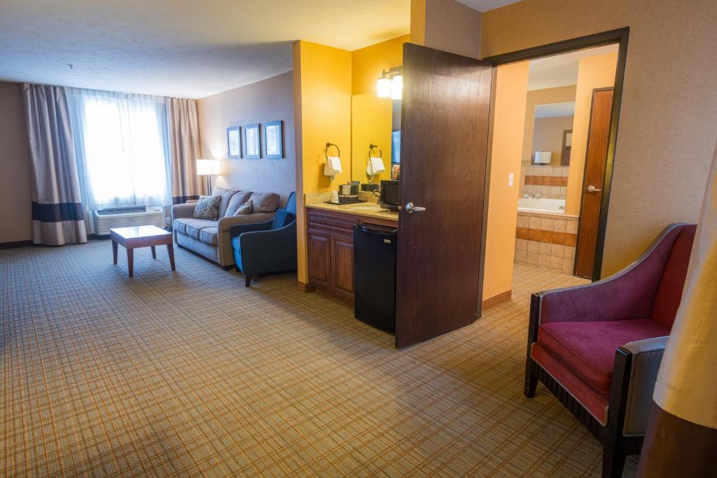 Posezení v ubytování Comfort Inn & Suites