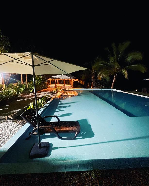 Bazén v ubytování Finca Hotel el Valhalla nebo v jeho okolí
