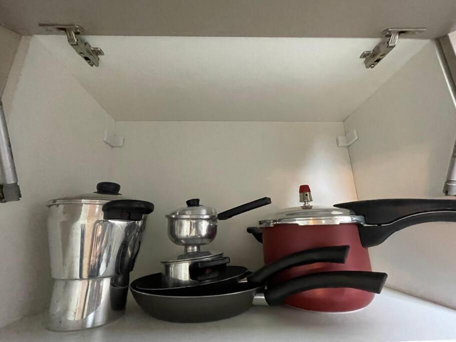 Una cocina o zona de cocina en Requinte e sofisticação ao lado Jardim Botânico