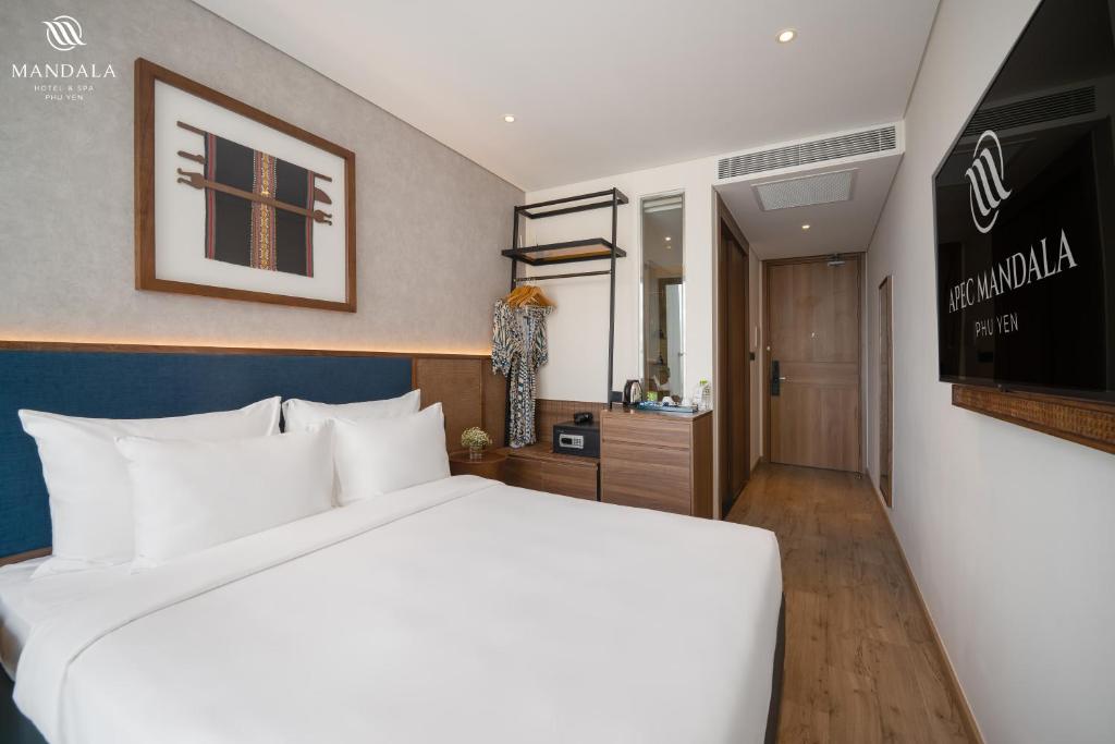 Giường trong phòng chung tại M Continental by Mandala Phu Yen - 24hours Stay