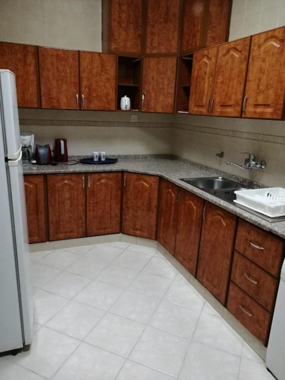 Kuchyň nebo kuchyňský kout v ubytování Asfar Resorts Al Ain