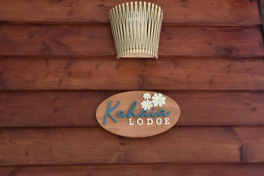 Certifikát, hodnocení, plakát nebo jiný dokument vystavený v ubytování Kahaia Lodge