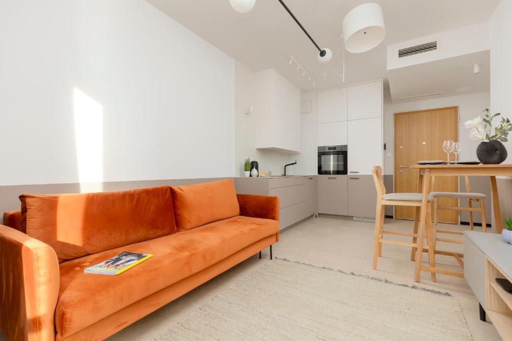 Posedenie v ubytovaní Apartments Arsenal Warsaw City Center by Noclegi Renters