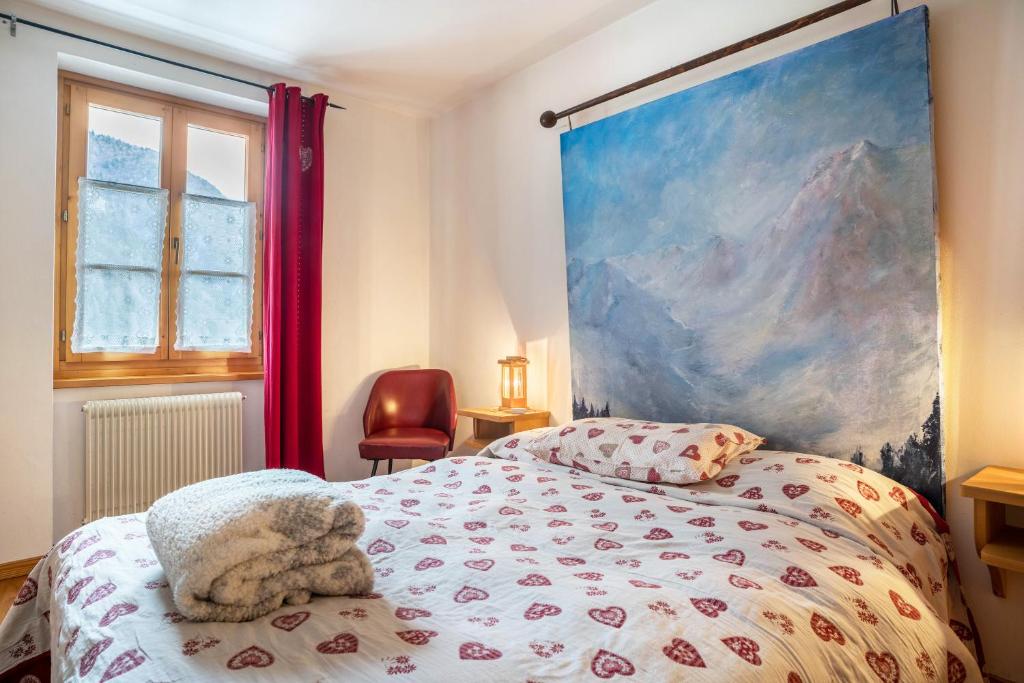 Postel nebo postele na pokoji v ubytování Appartamento Cocodi